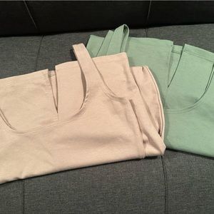 1 blush pink ONLY Cotton on long skinny dress